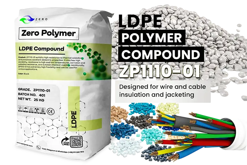 ZERO POLYMER LDPE polymer compound for wire and cable insulation and jacketing