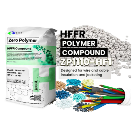 HFFR polymer compound for wire and cable insulation and jacketing