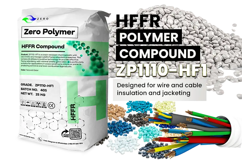 ZERO POLYMER HFFR polymer compound for wire and cable insulation and jacketing