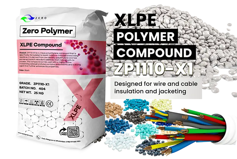 ZERO POLYMER XLPE polymer compound for wire and cable insulation and jacketing